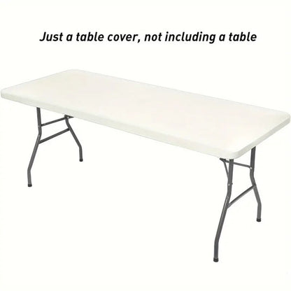❄️Summerfresh 50% OFF!🏠Stretch Fabric Table Cover – Waterproof & washable!