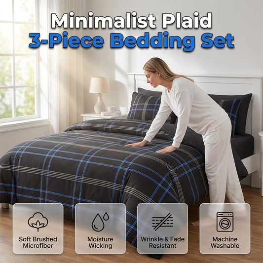 🔥50% Off！🛏Modern Minimalist Geometric Bedding Se