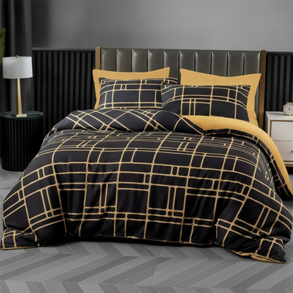 🔥50% Off！🛏Modern Minimalist Geometric Bedding Se