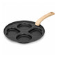 ⏳🔥LIMITED-TIME 50% OFF! ⏰4-Cup Non-Stick Pan – Perfect for Breakfast, Even Heating & Easy Flip – Food-Grade Coating & Durable Cast Iron ✨