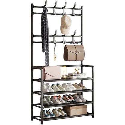 Multi-Functional Entryway Shoe & Coat Rack 🏠 A Tidy Entrance, A Warm Welcome – Everything in Its Place ✨