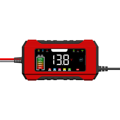 ⏳Time-Limited Special⏰12V 6A Smart Car Battery Charger with LCD Display