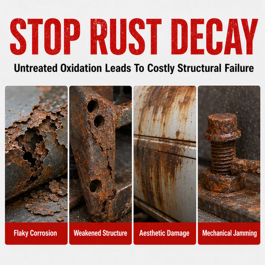 🔧 LIMITED-TIME 50% OFF ✨ Rust Remover Spray — Rust Conversion, Weatherproof Shield, Metal Repai