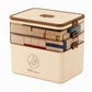 ⏳🔥LIMITED-TIME 50% OFF! ⏰Large Plastic Medicine Storage Box with Multi-Layer Divided Compartments Portable Family Emergency First Aid Organizer Box💊📦