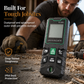 📏 Laser Rangefinder: 40-100m, Optical Focus, Dual-Level Calibration, 6 Modes, Stores 30 Measurements