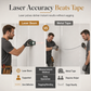 📏 Laser Rangefinder: 40-100m, Optical Focus, Dual-Level Calibration, 6 Modes, Stores 30 Measurements
