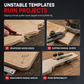 🔨   50% OFF! ✨ Woodworking Router Template Round Corner Jig – Anti-Slip, Precise 🛠️