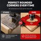 🔨   50% OFF! ✨ Woodworking Router Template Round Corner Jig – Anti-Slip, Precise 🛠️