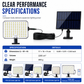 ☀️🎛️Split-Panel Solar Wall Light |Motion-Activated Lighting for Garages and Driveways