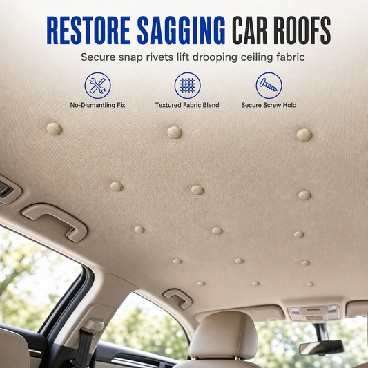 📢📢50% OFF !! 🛠️ Universal Car Roof Headliner Repair Kit– Universal fit & easy application ✨