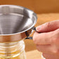 🥣 50% OFF! ✨ Stainless Steel Filter Funnel – Removable Fine Mesh Filter, Wide Opening & Smooth Fast Flow – Food-Grade Kitchen & Lab Essential in 5 Sizes ⚙️