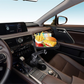 🚗 50% OFF NOW! 🍔 Car Cup Holder Tray – 360° Swivel, Extendable Surface & Phone Slot – Tool-Free Install 💪