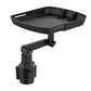 🚗 50% OFF NOW! 🍔 Car Cup Holder Tray – 360° Swivel, Extendable Surface & Phone Slot – Tool-Free Install 💪