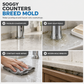 🧽 Silicone Faucet Splash Guard Mat — Drain Fast, Cuttable