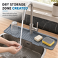 🧽 Silicone Faucet Splash Guard Mat — Drain Fast, Cuttable