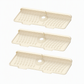 🧽 Silicone Faucet Splash Guard Mat — Drain Fast, Cuttable