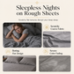 🛏️French Princess Style Washed Cotton Bedding Set Simple and Fresh 4-Piece Duvet Cover and Sheet Set for All Seasons