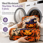 🎃Retro Halloween Skull Print Flannel Throw Blanket Cozy Warm Blanket for Home and Nap