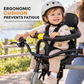 🚲👶Bicycle Child Seat with Backrest & Cushion – For Mountain Bikes, Safe & Comfortable Parent-Child Cycling