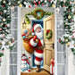🎄 LIMITED-TIME 50% OFF! 🎅 Christmas Door Cover For Instant Holiday Decor – Fade Resistant, Multi-Scene, Vivid Prints ✨