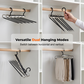 👖🪝Multi-Layer Pants Hanger | Dual-Hanging Modes Maximize Your Closet’s Vertical Space📐