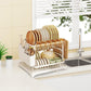 Space-Saving Kitchen Dish Drying Rack