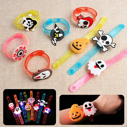 🔥Buy 1 Get 2 Free！🎃Kids LED Halloween Glow Bracelet✨