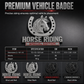 🚗Midnight Edition 3D Metal Horse Car Body Emblem Decal Sticker
