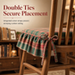⏳Limited-time 50% off⏰Christmas Plaid Chair Pad Thickened Non Slip Seat Cushion with Ruffled Removable and Washable Dining Chair Cushion for Office and Home💺