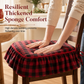 ⏳Limited-time 50% off⏰Christmas Plaid Chair Pad Thickened Non Slip Seat Cushion with Ruffled Removable and Washable Dining Chair Cushion for Office and Home💺