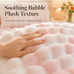 📢📢50% OFF !!🛏Soft Rabbit Plush and Milk Velvet Fitted Sheet Mattress Cover Dustproof Mattress Protector