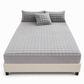 📢📢50% OFF !!🛏Soft Rabbit Plush and Milk Velvet Fitted Sheet Mattress Cover Dustproof Mattress Protector