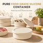 🔥Buy 1 Get 1 Free🍱Portable Microwave Safe Bento Lunch Box White Food Preservation Container for Office Workers and Outdoor Picnic