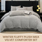 🛏️ 50% OFF! ✨ Ultra-Soft Winter Milk Velvet Bedding Set – Cloud-Like Thermal Quilt Cover with Efficient Heat Retention, Anti-Static & Anti-Pilling Fabric – Machine Washable Cozy Warmth in 5 Colors ❄️