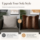 📢📢50% OFF !! ⏰Nordic Soft Velvet Patchwork Throw Pillow Cover 45x45cm Square Plush Cushion Case for Sofa Living Room