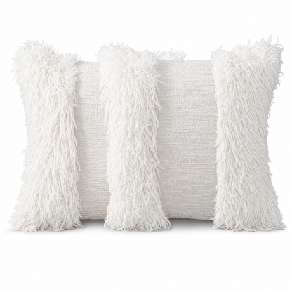 📢📢50% OFF !! ⏰Nordic Soft Velvet Patchwork Throw Pillow Cover 45x45cm Square Plush Cushion Case for Sofa Living Room