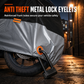 🏍️ LIMITED-TIME 50% OFF 🌧️ Waterproof Motorcycle Cover — Lock Holes & Reflective Strips ✨