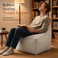 ⏰ LIMITED-TIME 50% OFF! 🪑 Storage Stool Cover – Fill With Clothes, 100kg Load, Wide Zipper, Washable ✨