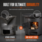 🔥 50% OFF!🍳 Portable Multi-Functional Camping Stove – Efficient Heat & Cooking System, Durable Metal Design, Easy Carry for Outdoor Adventures 🏕️💪