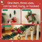 🎄  50% OFF! 🎁 Silicone Christmas Wreath Ties & Traceless Hooks – Reusable, Damage-Free Holiday Decor Hanging Kit ✨