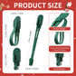🎄  50% OFF! 🎁 Silicone Christmas Wreath Ties & Traceless Hooks – Reusable, Damage-Free Holiday Decor Hanging Kit ✨