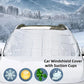 ⛄️All Seasons Sunshade Ice Cover – Protect Your Windscreen from Sun, Frost & Snow, Easy to Fit & Store 🚗✨