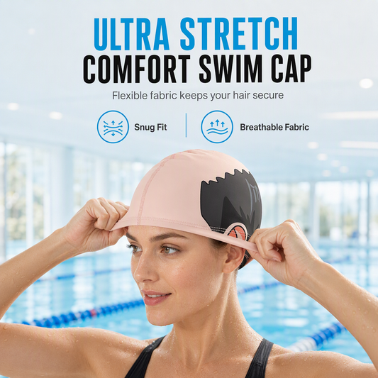 Unisex Funny High Stretch Swim Hat