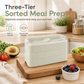 ⭐50% Off！🍱3-Layer Bento Lunch Box with Cutlery Set💚