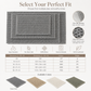 📢📢50% OFF !! ⏰Non Slip Water Absorbent Waffle Weave Bathroom Mat Solid Color Entrance Doormat