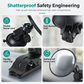 ✨ 360° Baby Car Mirror: Wide Backseat View, Shatterproof, Anti-Shake, Clip-On