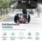 ✨ 360° Baby Car Mirror: Wide Backseat View, Shatterproof, Anti-Shake, Clip-On