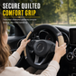 💎 Time-Limited Special ✨ Rhinestone Steering Wheel Cover — Sparkling Quilted Luxury 🚗