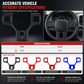 🚛 LIMITED-TIME 50% OFF! ✨ Steering Wheel Trim Cover For RAM Trucks – Carbon Look, Scratch-proof, Snap-on 🛠️