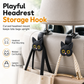 📢📢Buy 1 Get Free 1 !! ⏰Car Headrest Hook: Cat Design, Heavy-Duty Bag Hanger, Universal Fit, No Tools
